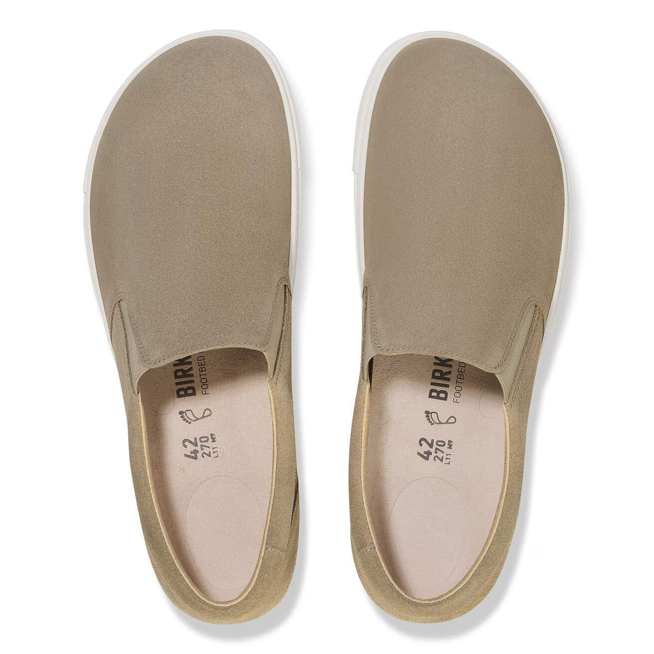 Birkenstock Unisex Oswego Suede Leather Taupe – Zulily