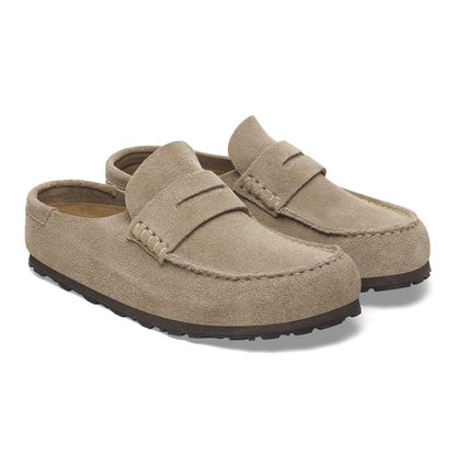 [1029675] Unisex Birkenstock Naples Wrapped Suede Leather (regular Width)