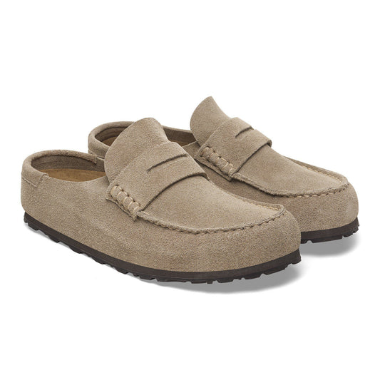 [1029675] Unisex Birkenstock Naples Wrapped Suede Leather (regular Width)