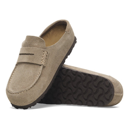 [1029675] Unisex Birkenstock Naples Wrapped Suede Leather (regular Width)