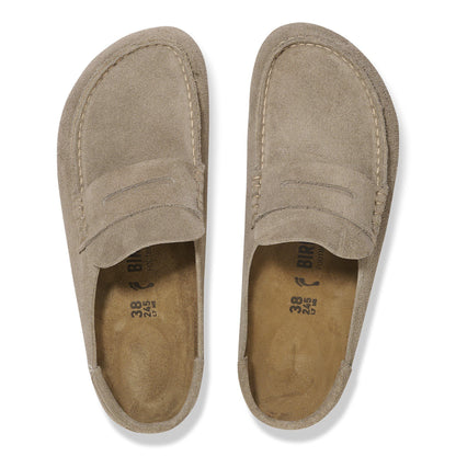 [1029675] Unisex Birkenstock Naples Wrapped Suede Leather (regular Width)
