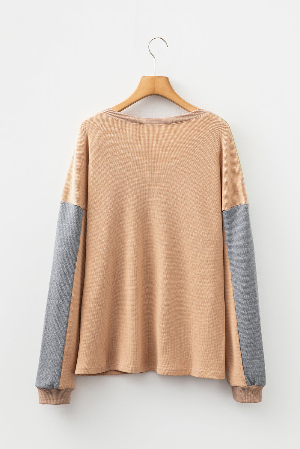 Threaded Pear Amirah Drop Shoulder Henley Top