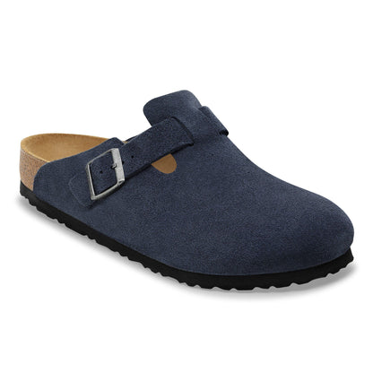 [1030816] Unisex Birkenstock Boston Suede Leather (regular Width)