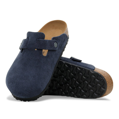 [1030816] Unisex Birkenstock Boston Suede Leather (regular Width)