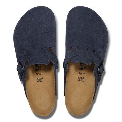 [1030816] Unisex Birkenstock Boston Suede Leather (regular Width)