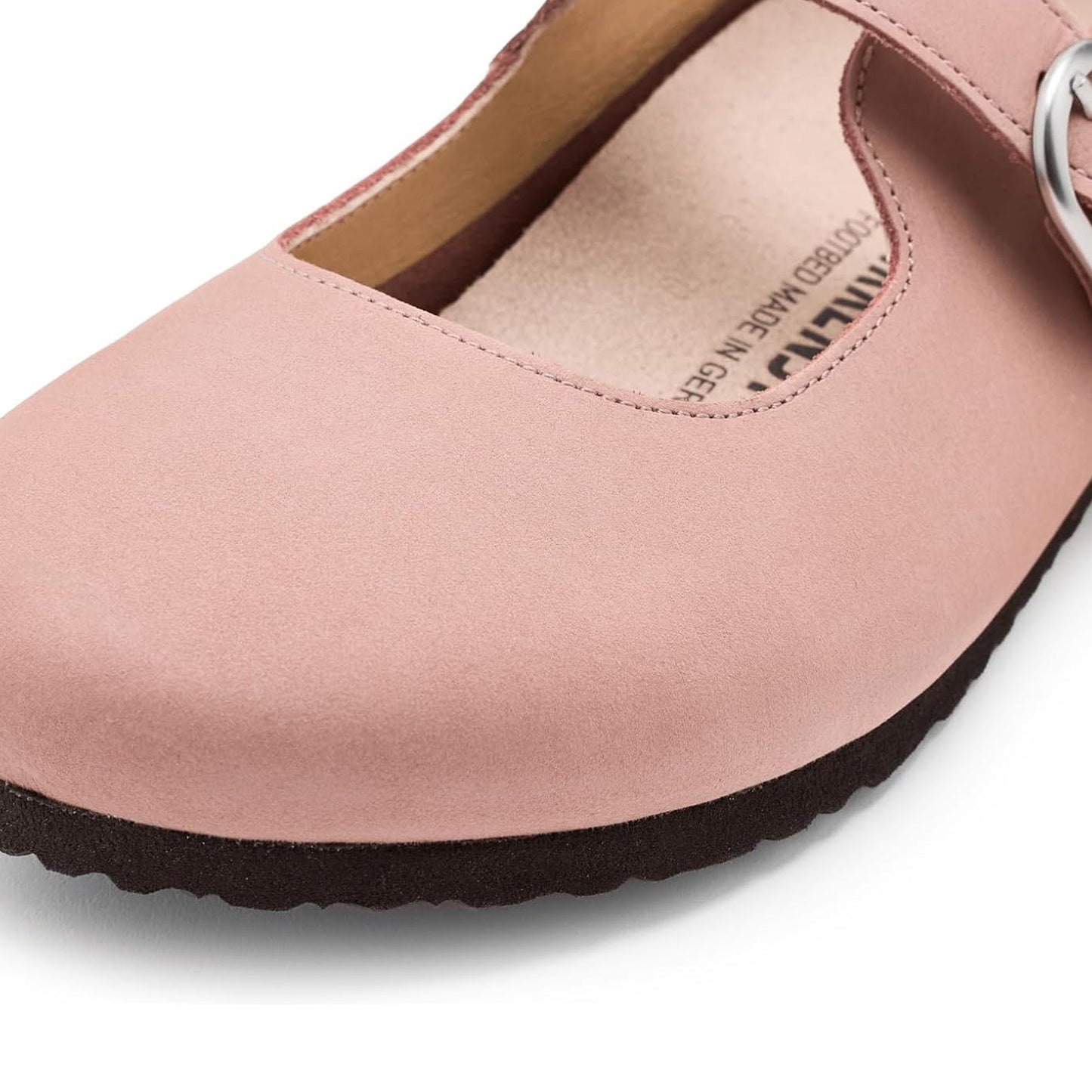 [1031550] Unisex Birkenstock Santa Clarita Nubuck Leather (narrow Width)