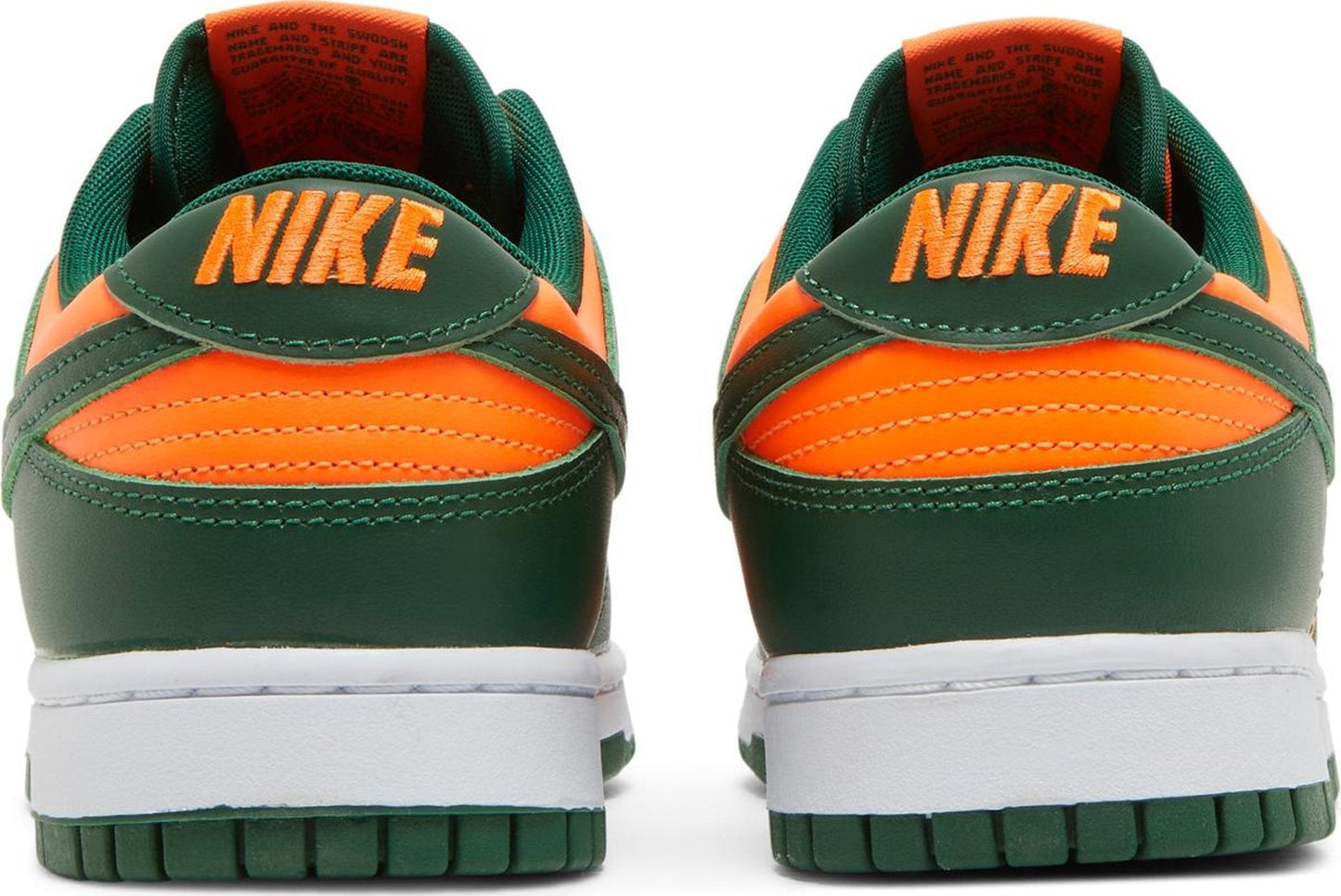 Nike Men's Dunk Low Retro 'Miami Hurricanes' Sneakers