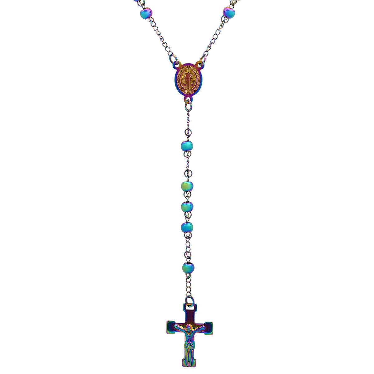 Multi Ip Stainless Steel Rosary