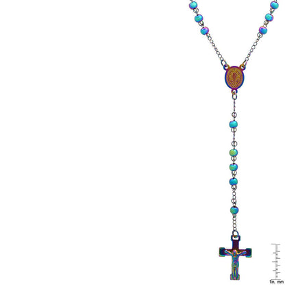Multi Ip Stainless Steel Rosary