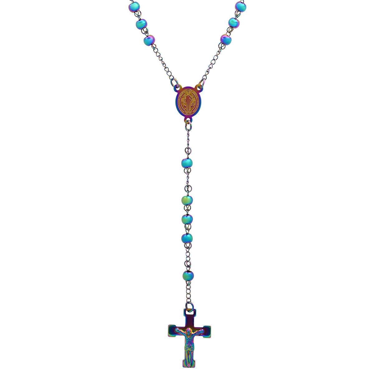 Multi Ip Stainless Steel Rosary