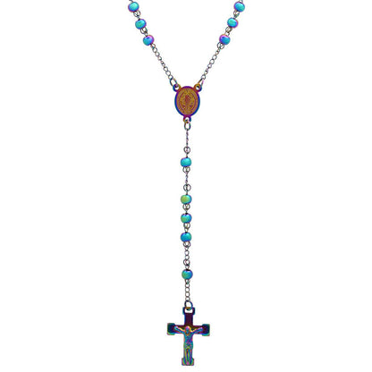 Multi Ip Stainless Steel Rosary