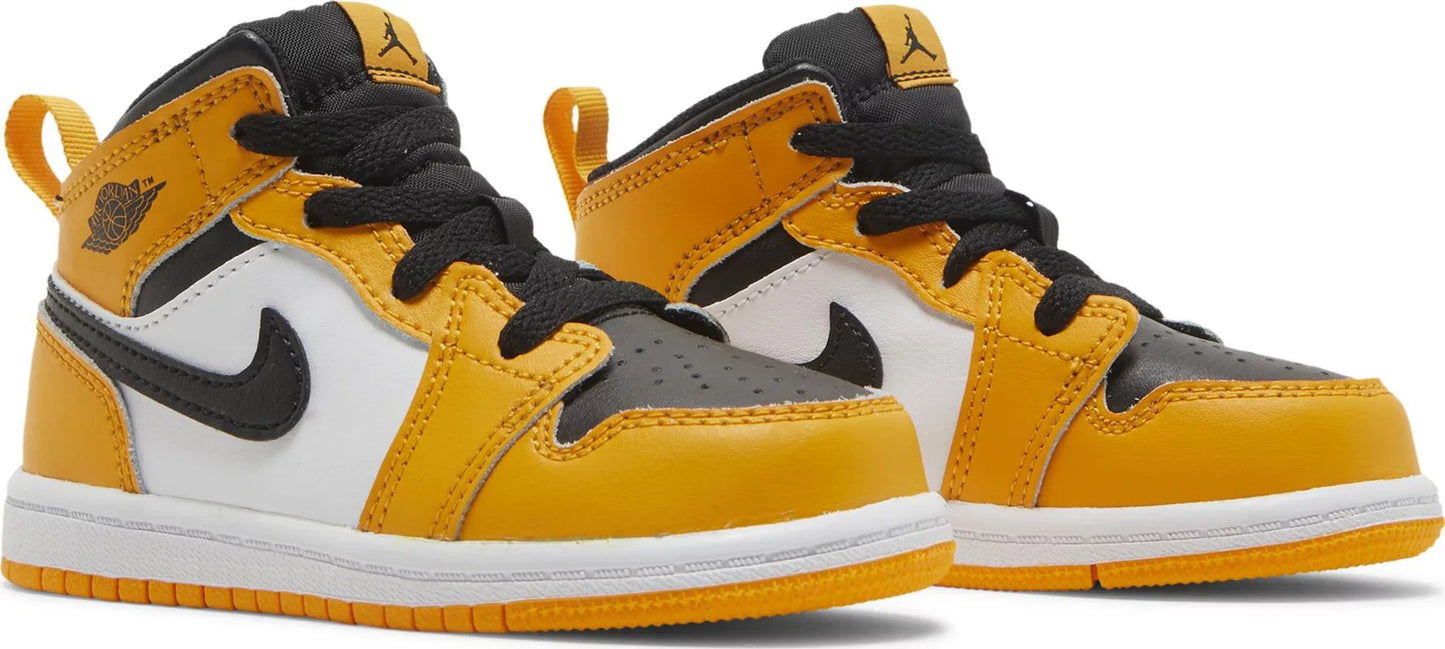 Toddlers Air Jordan Retro 1 Mid 'Taxi' (Td)