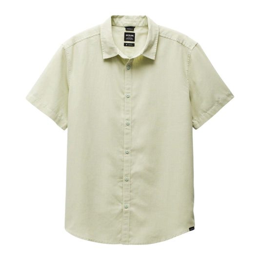 Prana Men's Lindores Short Sleeve Button Down Standard Fit Shirt