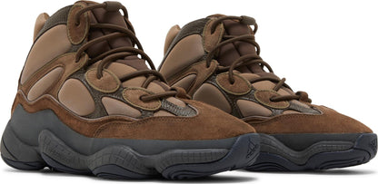adidas Men's Yeezy 500 High "Taupe Black" Sneakers