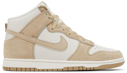 Nike Men's Dunk High Tan Suede/White