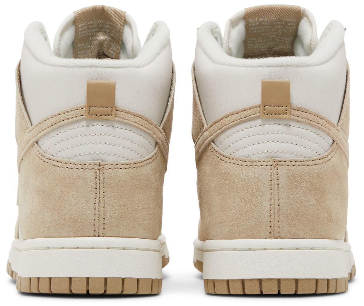 Nike Men's Dunk High Tan Suede/White