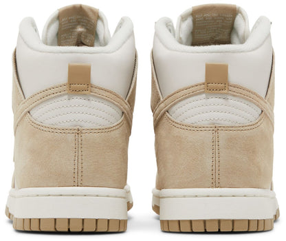 Nike Men's Dunk High Tan Suede/White