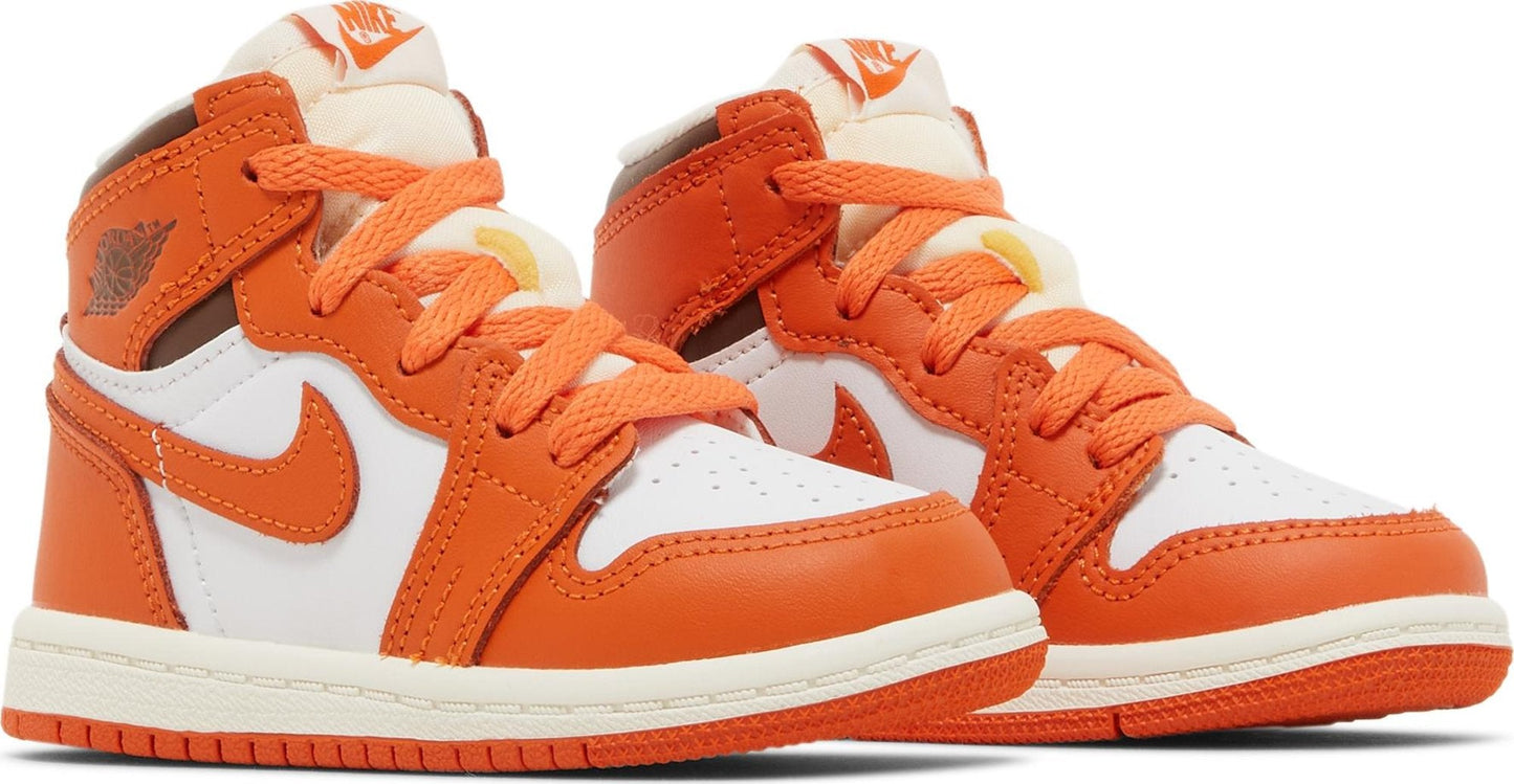 Nike Toddlers Retro 1 High Og Td 'Starfish ' Shoes