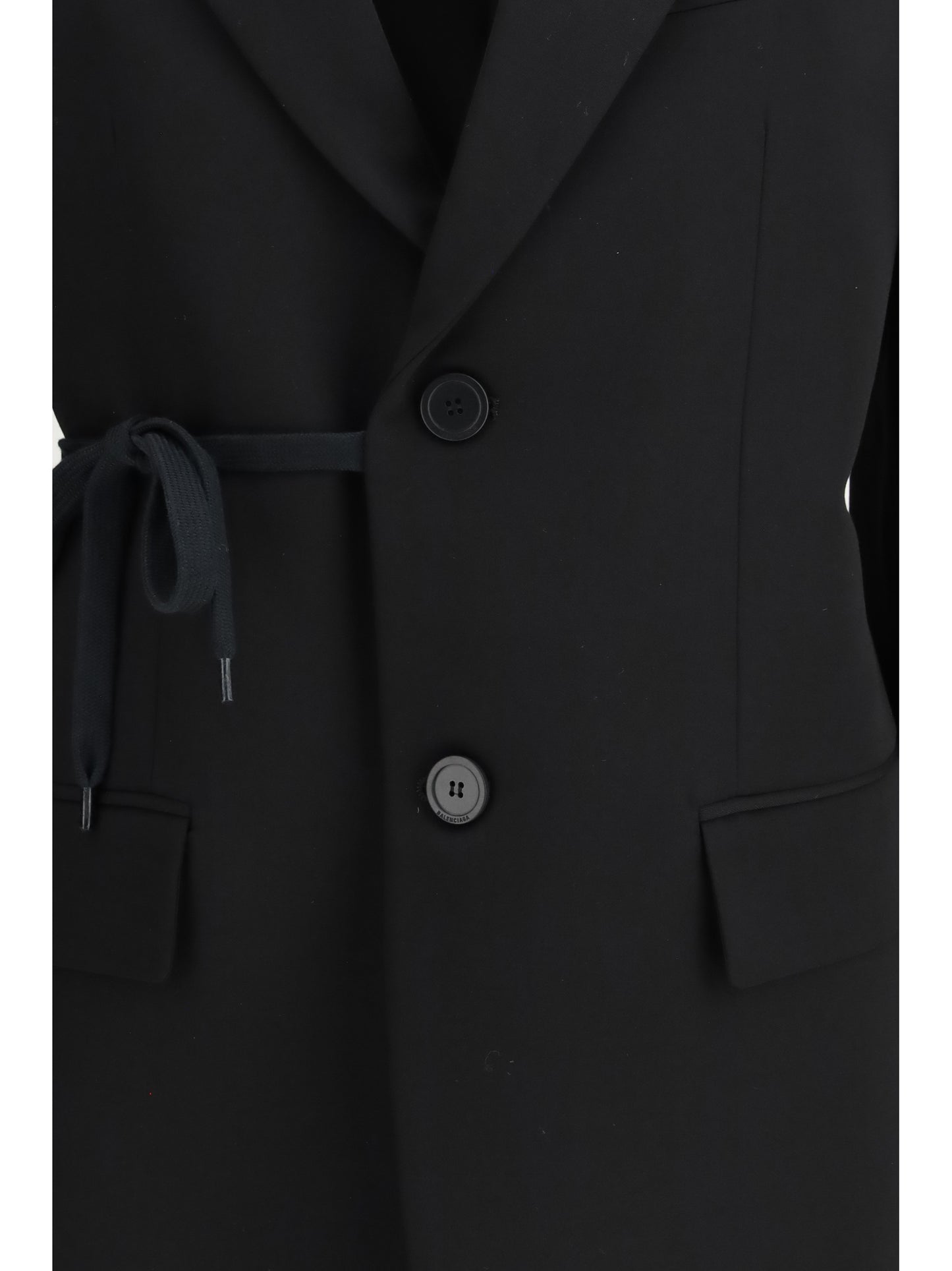 Tailored Jacket Barathea Wool Black