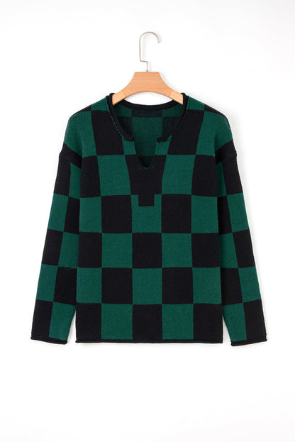 Threaded Pear Amelia Drop Shoulder Knit Sweater
