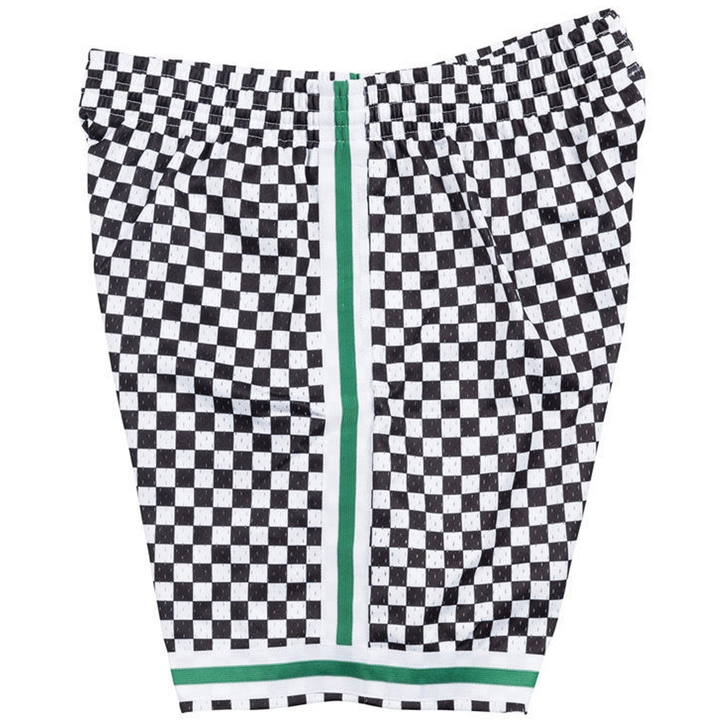 Mitchell & Ness Men's NBA Checked Swingman Shorts Boston Celtics White