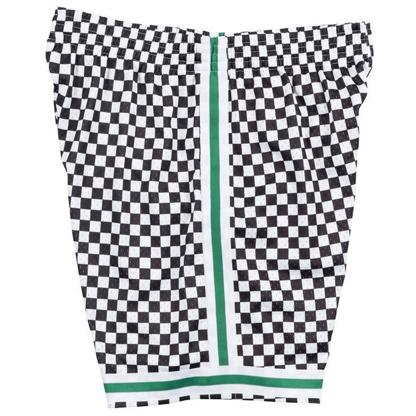 Mitchell & Ness Men's NBA Checked Swingman Shorts Boston Celtics White