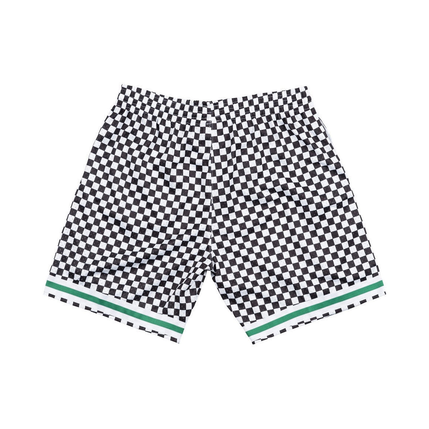 Mitchell & Ness Men's NBA Checked Swingman Shorts Boston Celtics White