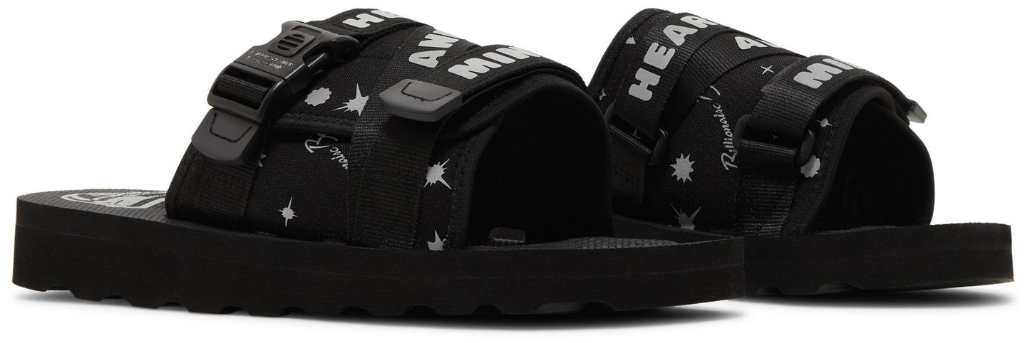 Billionaire Boys Club Men's Spacewalker Ii Slide 'Heart And Mind Black'