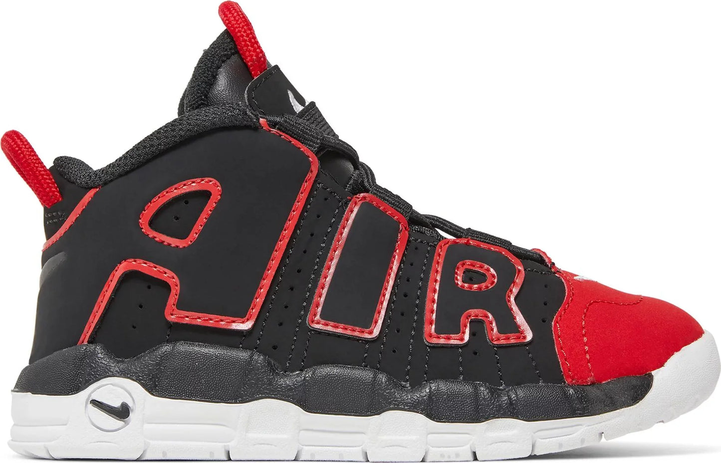 Nike Toddlers Air More Uptempo 96 'Red Toe Td' Sneakers