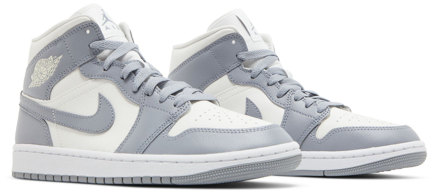 Women's Air Jordan Retro 1 Mid 'Stealth'