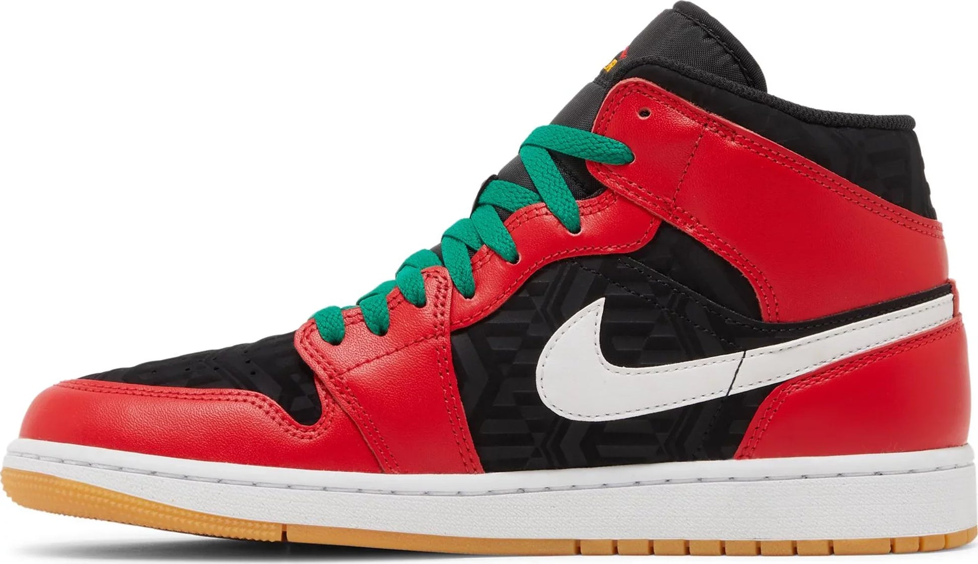 Black/Fire Red/White/Malachite-