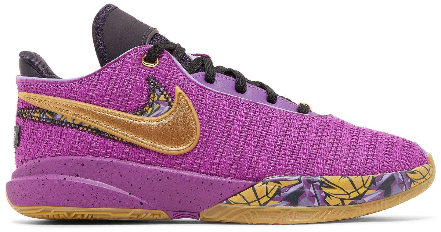 Nike Grade School Lebron 20 Xx Se 'Vivid Purple' Gs Sneakers