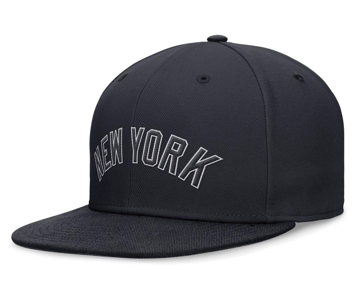 Nike Men's MLB NY Yankees Performance Fitted Hat Black