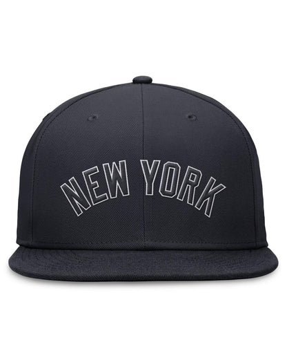 Nike Men's MLB NY Yankees Performance Fitted Hat Black