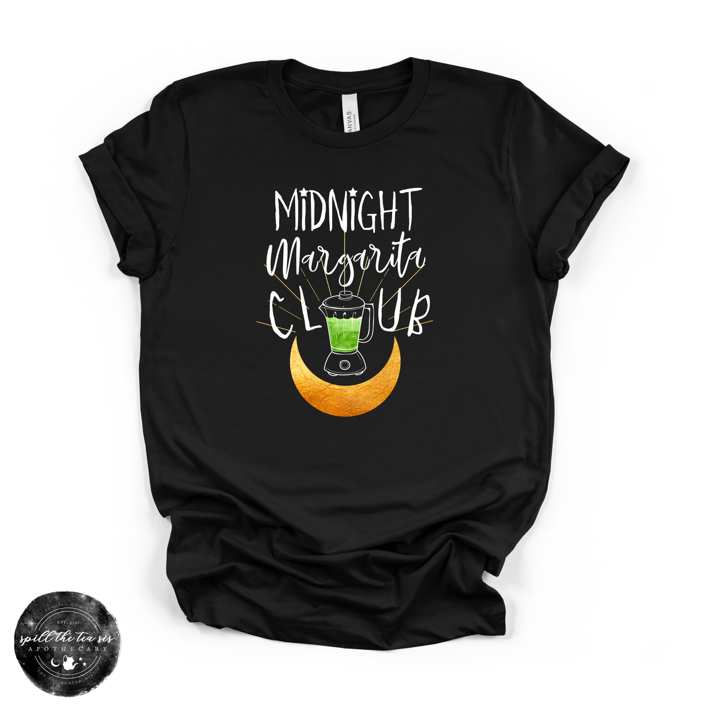 Midnight Margarita Club Tee | Witchy Graphic T-Shirt