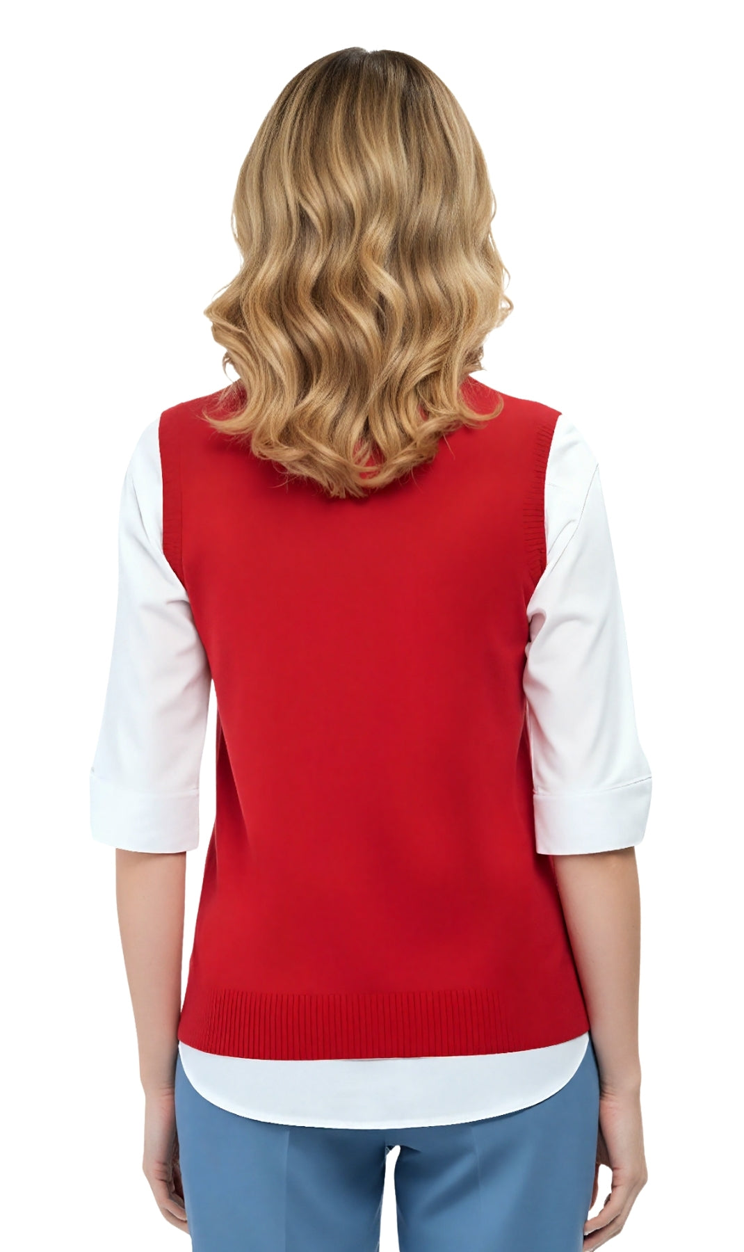 Women's Classic Button Front Cable Knit Cardigan in Soft Acryllic