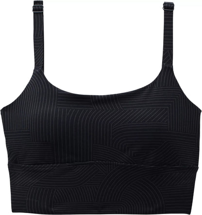 Prana Women's Luxara Scoop Removable Modesty Cups Bra Upf 50+ Bralette