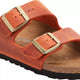 burnt orange/oiled leathe