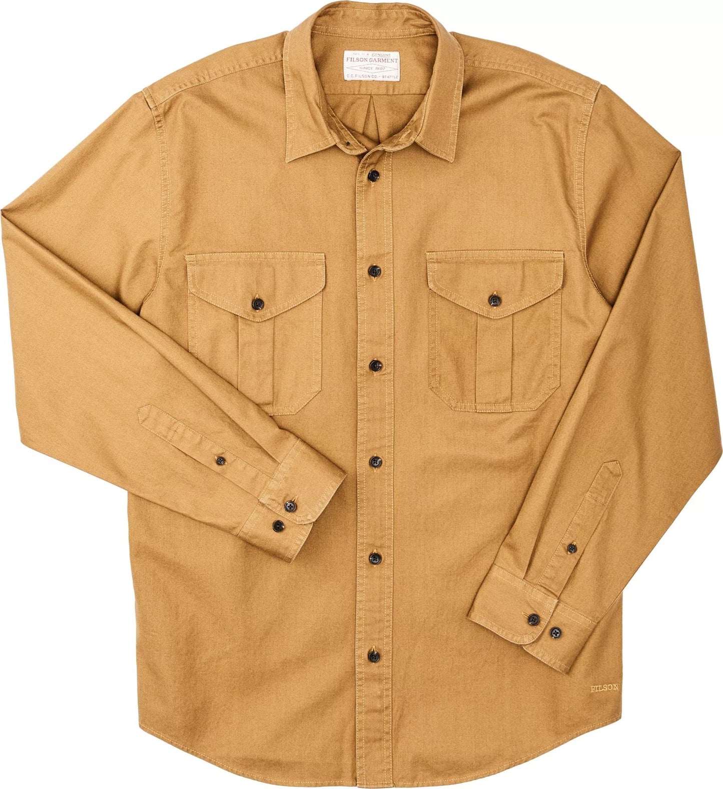 Men's Filson Lt Wt Lightweight Alaskan Guide Button Down 1St Standard Shirt