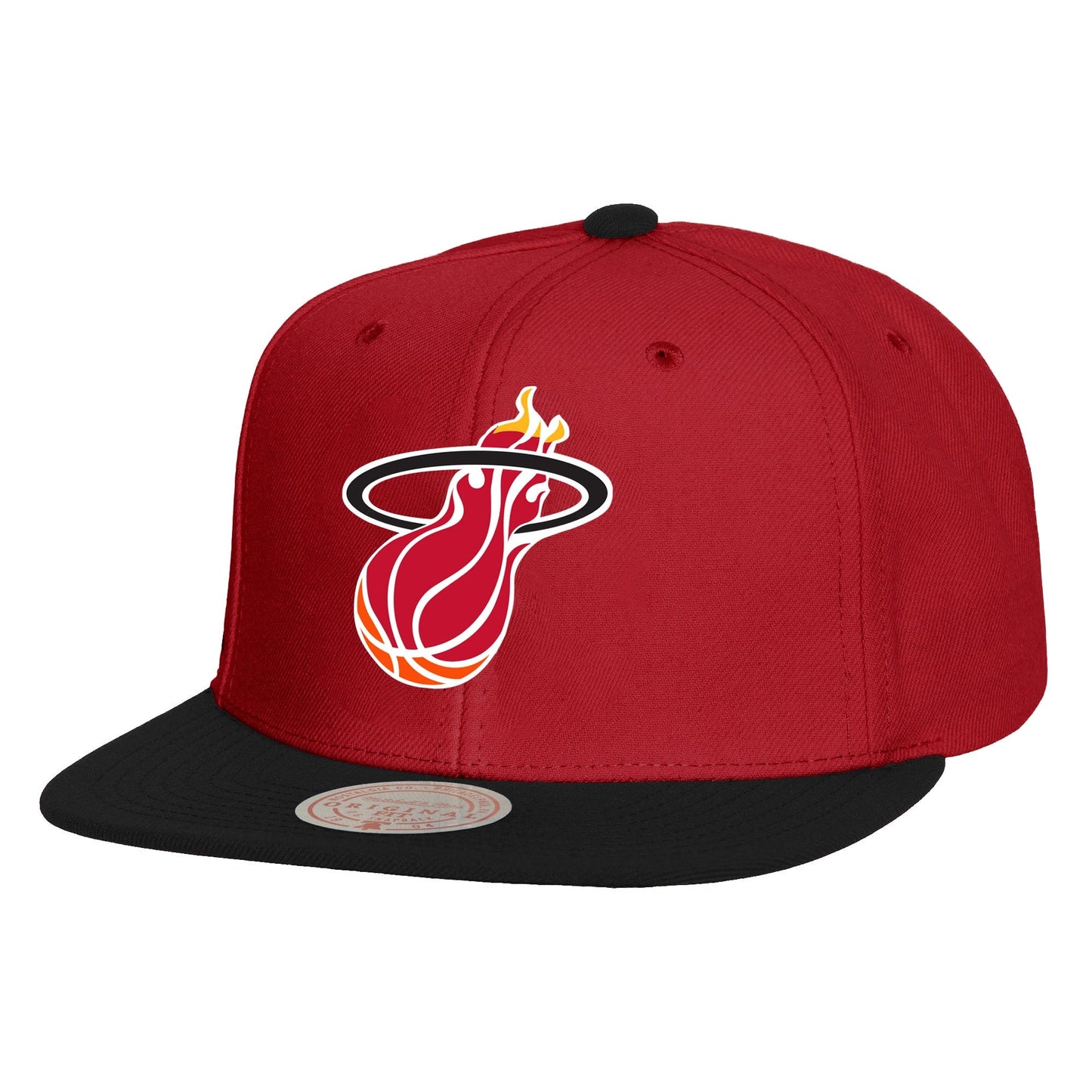 Men's Mitchell & Ness NBA Jumbotron Snapback Hwc Heat - Red-Black