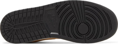 Air Jordan Men's Retro 1 Mid Se 'Tartan Swoosh' Sneakers