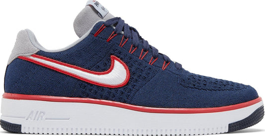 Nike Men's Air Force 1 Ultra Flyknit Low 'New England Patriots R.K.K.' Sneakers
