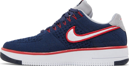 Nike Men's Air Force 1 Ultra Flyknit Low 'New England Patriots R.K.K.' Sneakers