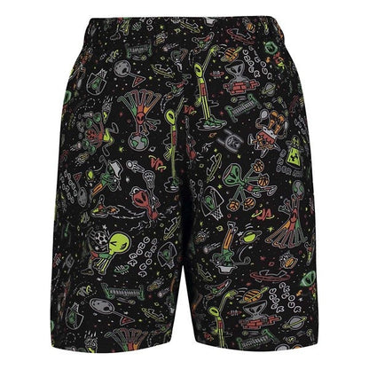 Under Armour Youth Boys' Alien Swim Trunks - Black