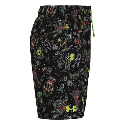 Under Armour Youth Boys' Alien Swim Trunks - Black