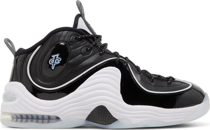 Nike Men's Air Penny 2 'Black Patent Football Grey' Sneakers