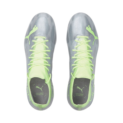 Puma Womens Ultra 1.4 FG/AG Silver Green