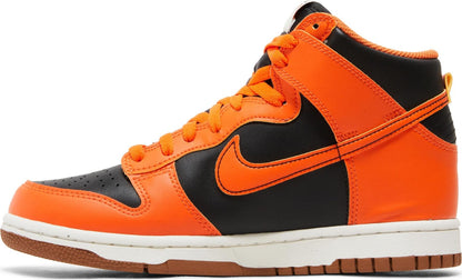 Nike Grade School Dunk High 'Safty Orange' Gs Sneakers