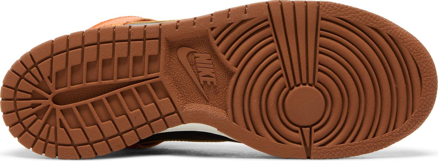 Nike Grade School Dunk High 'Safty Orange' Gs Sneakers