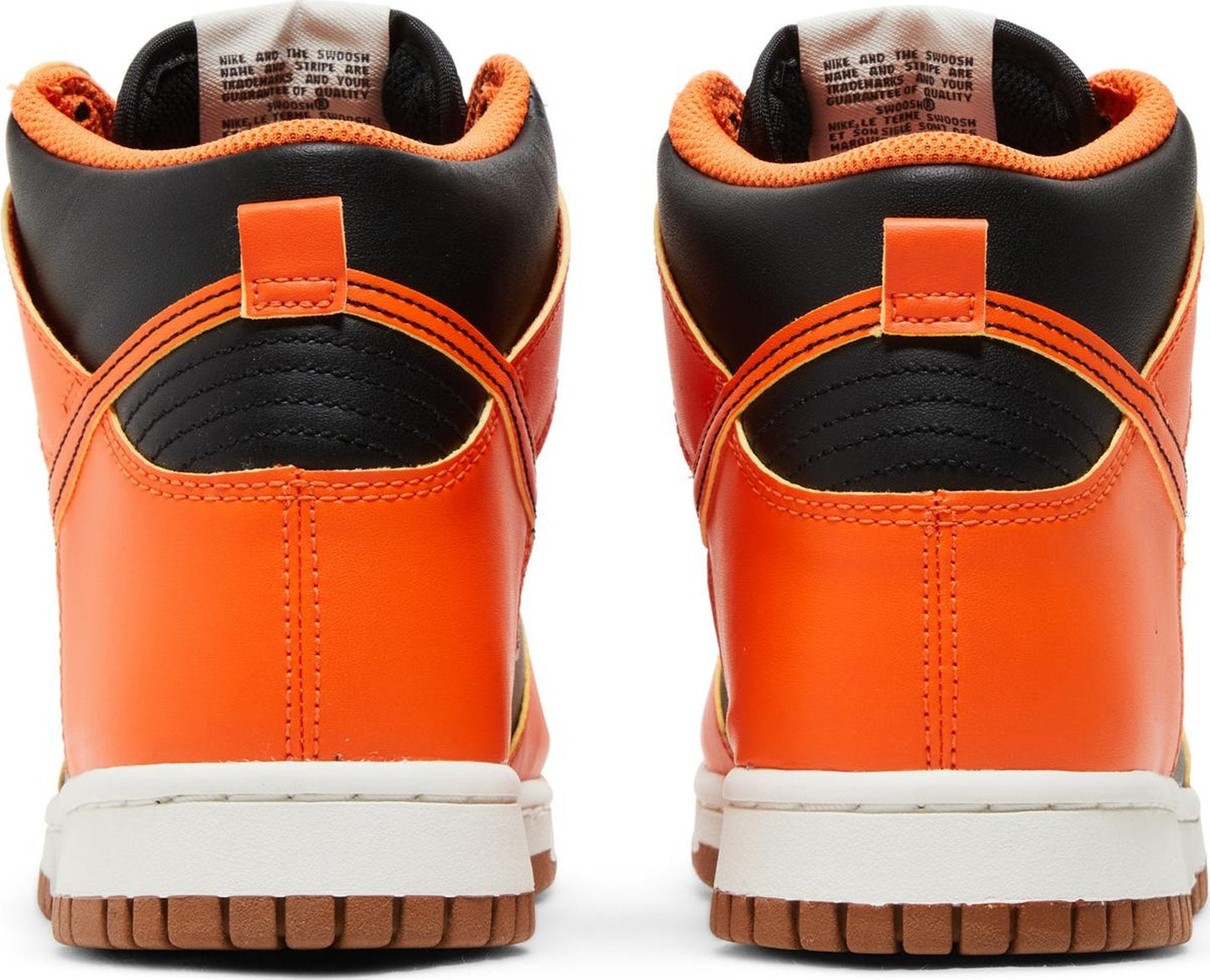 Nike Grade School Dunk High 'Safty Orange' Gs Sneakers